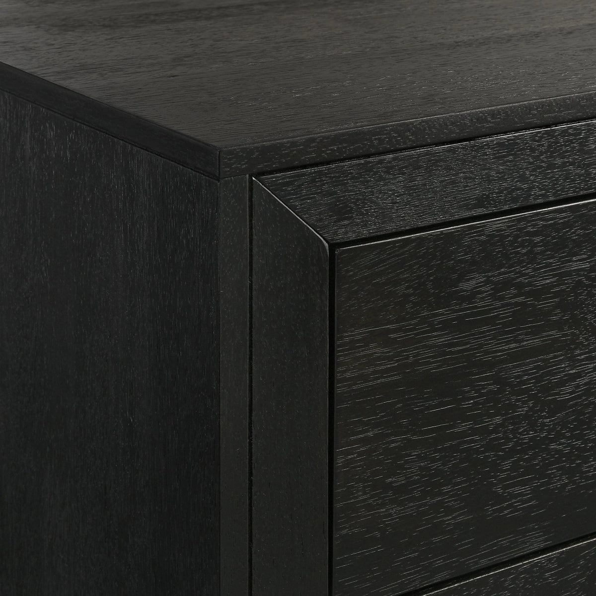 Allan Panel Bedroom Set in Black