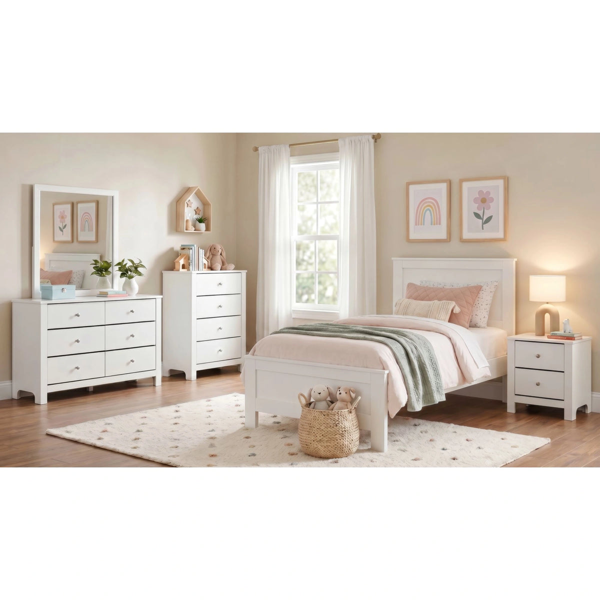 Sami Youth 6-Drawer Dresser