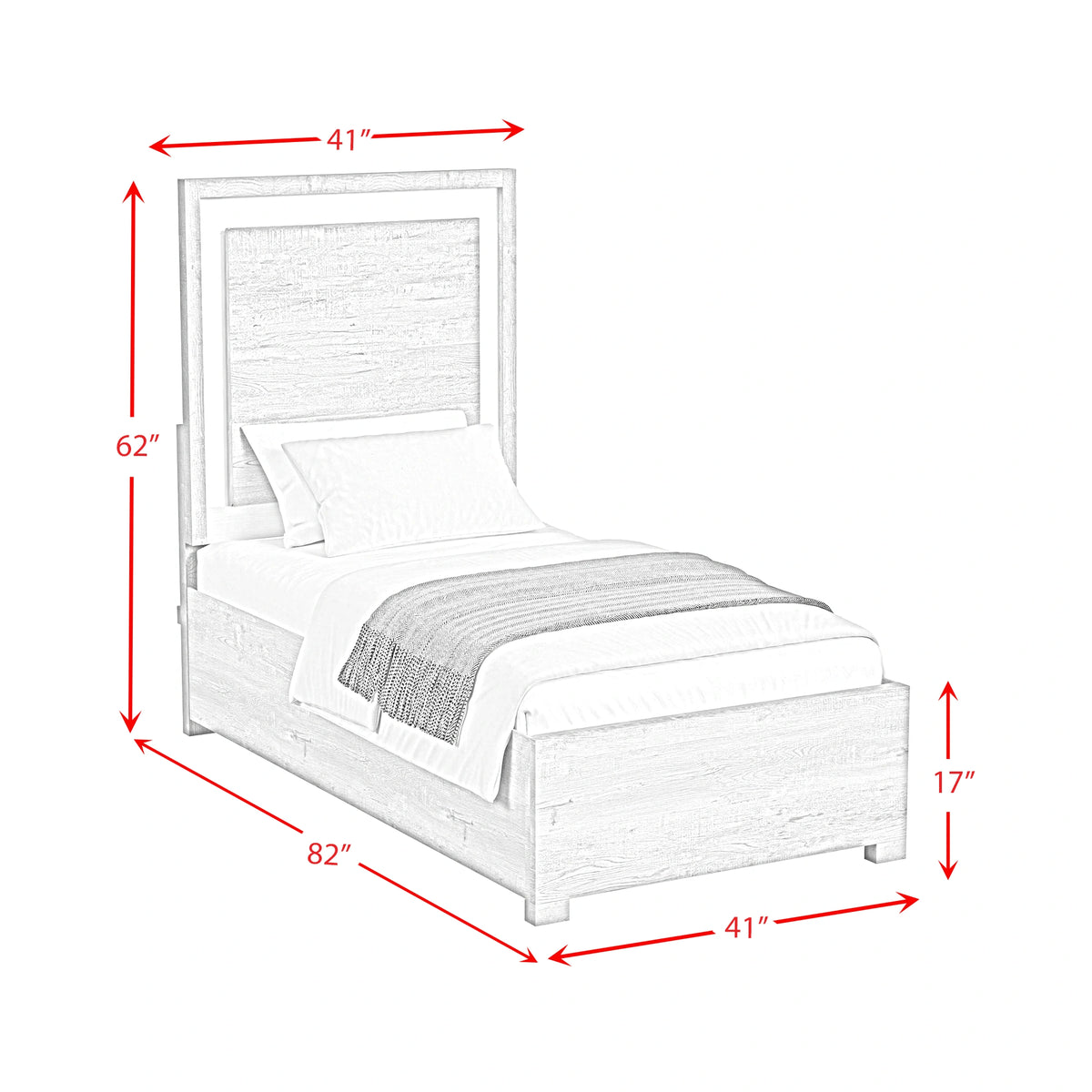 San Matteo Bed with LED