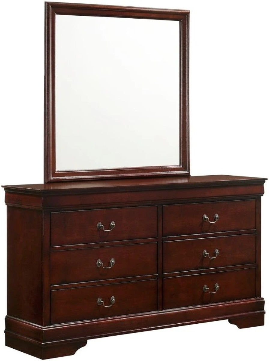 Louis Philippe Dresser in Cherry - Jack’s Furniture and More (Laredo, TX)