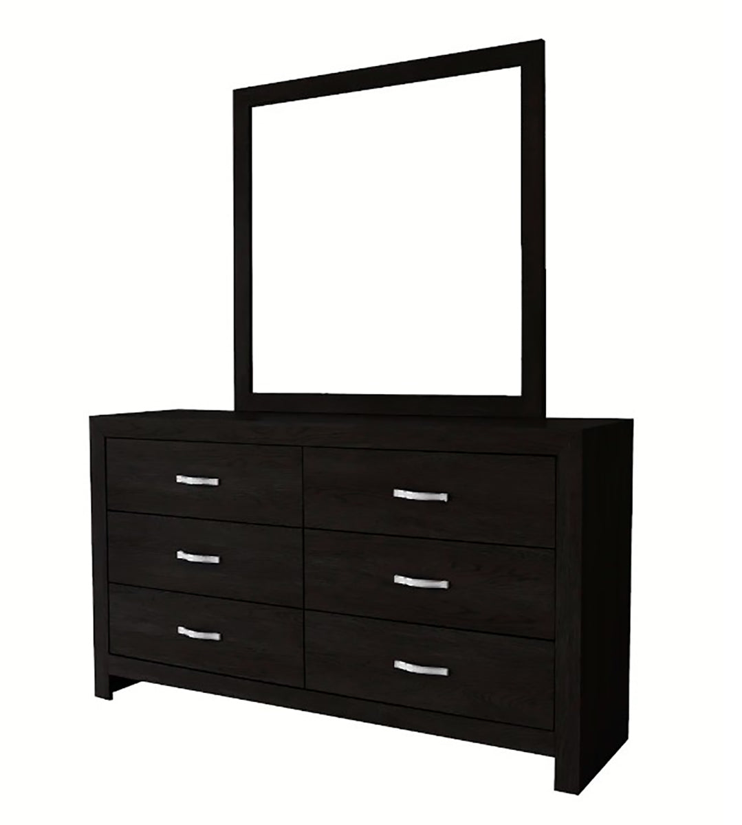 Jaylen 6 Drawer Dresser in Black - Jack’s Furniture and More (Laredo, TX)