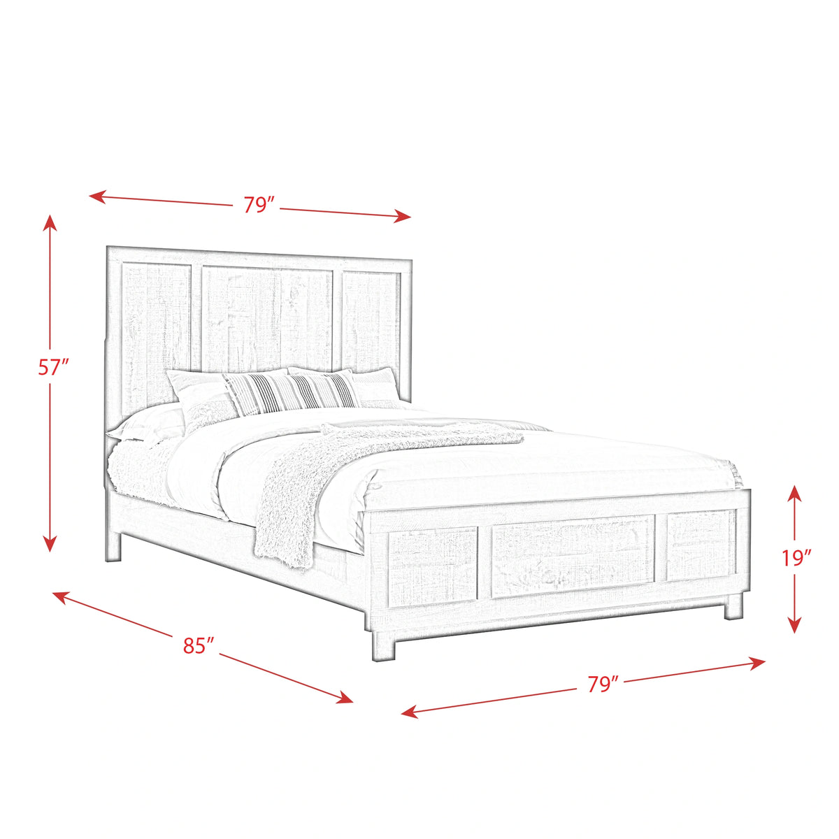 Harlington Panel Bed