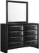 Emily 8 Drawer Dresser in Black EM800DR - Jack’s Furniture and More (Laredo, TX)