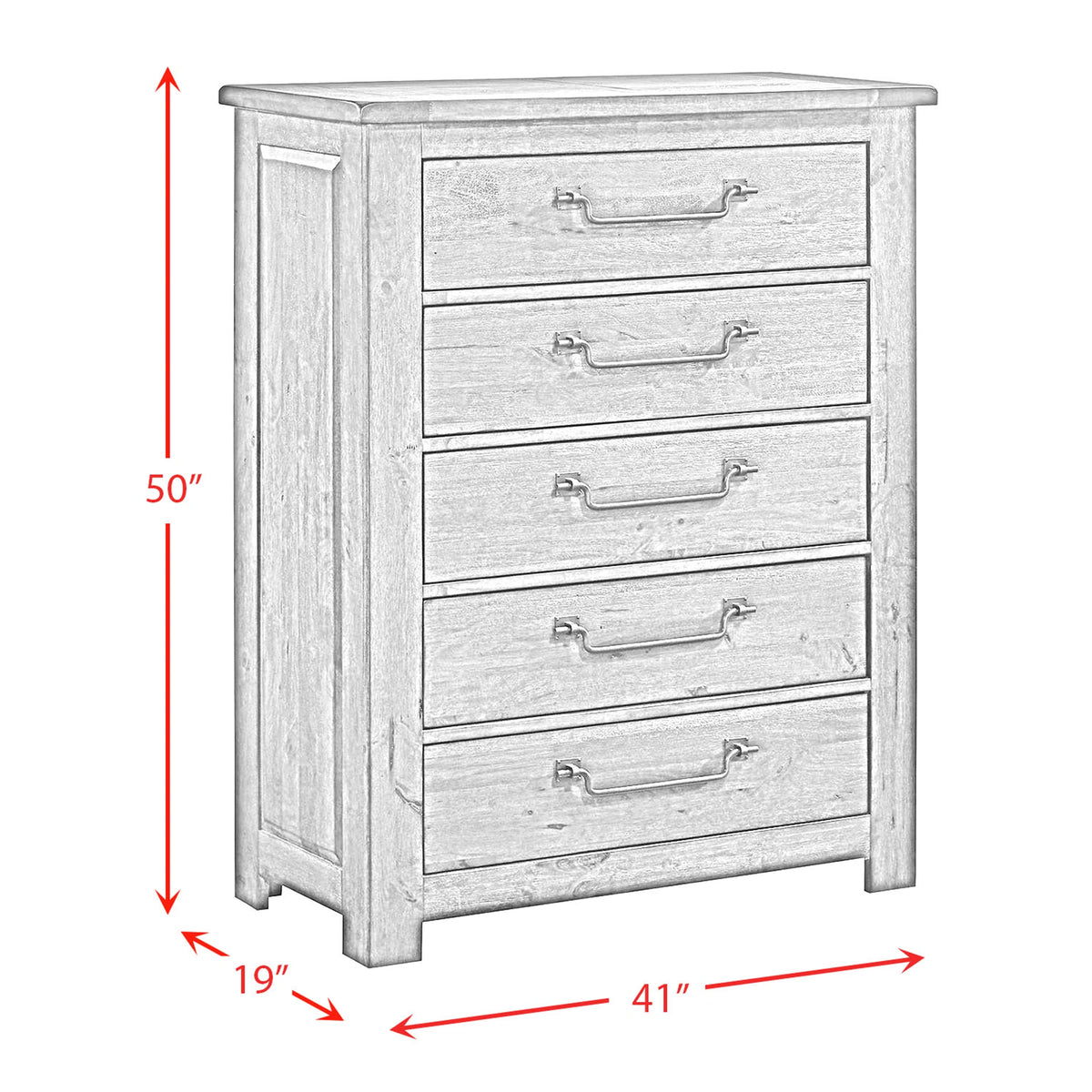 Maverick Bedroom Set with 2 Nightstands