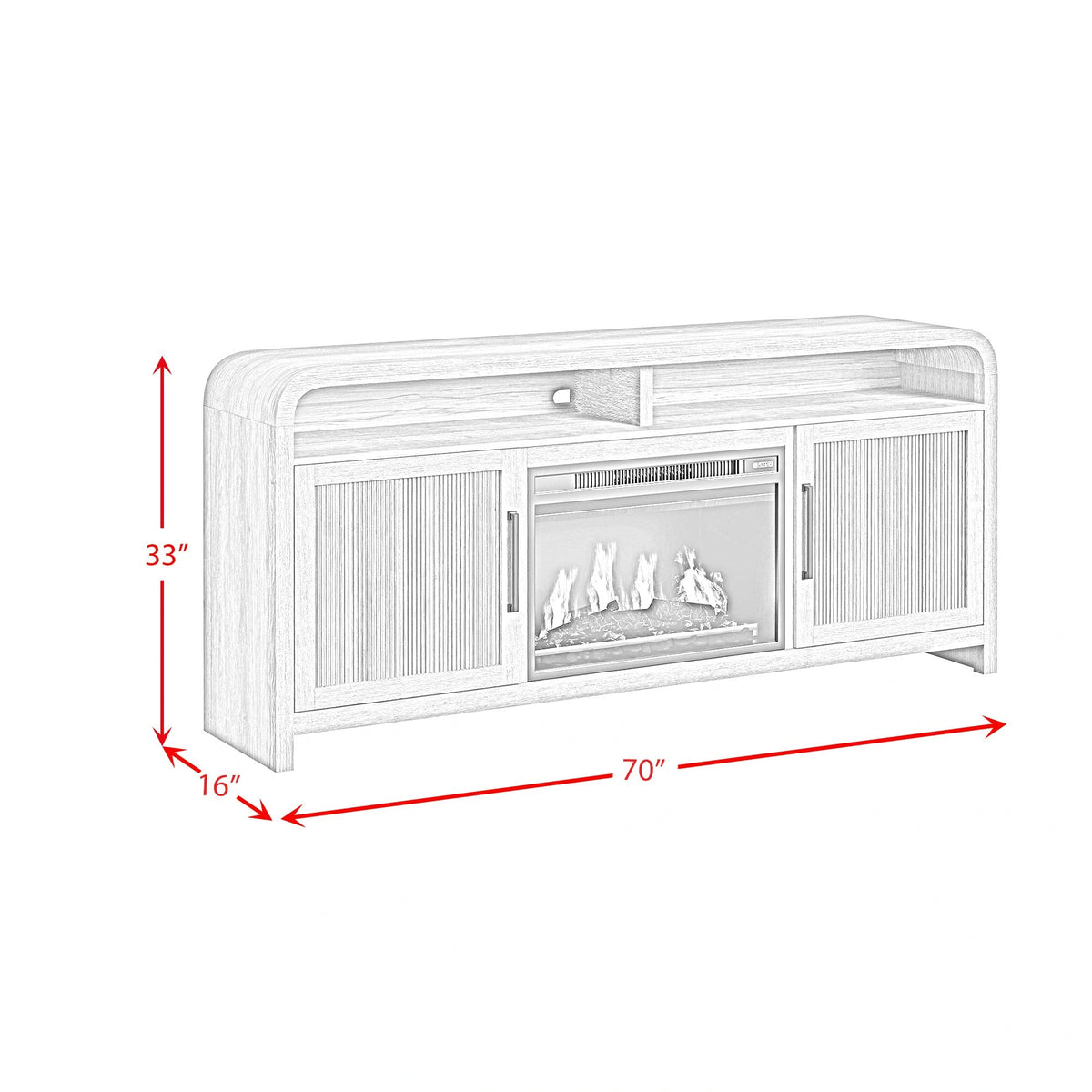 Ridgemont TV Console