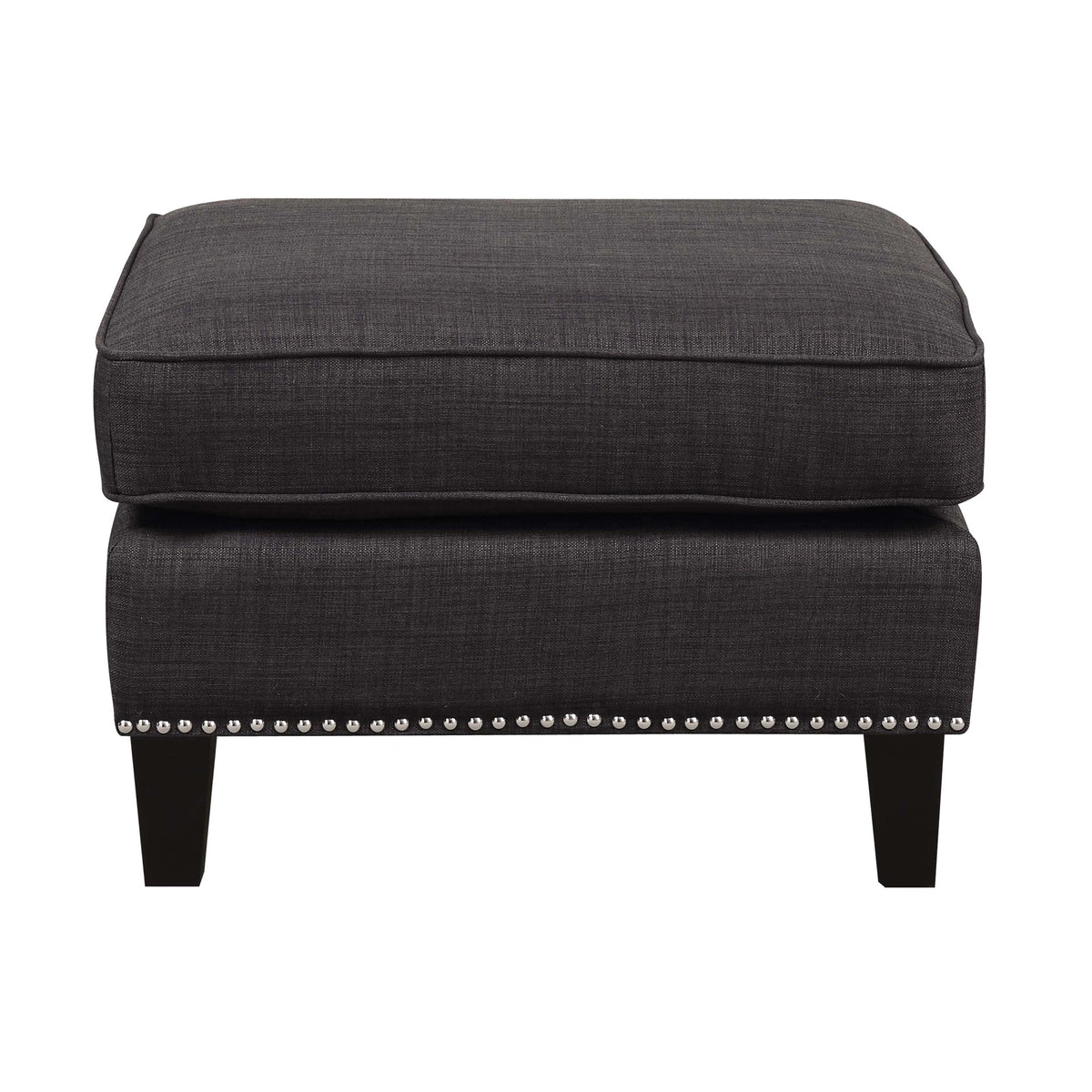 Erica 497 Ottoman W/Chrome Nail (ISTA 3)