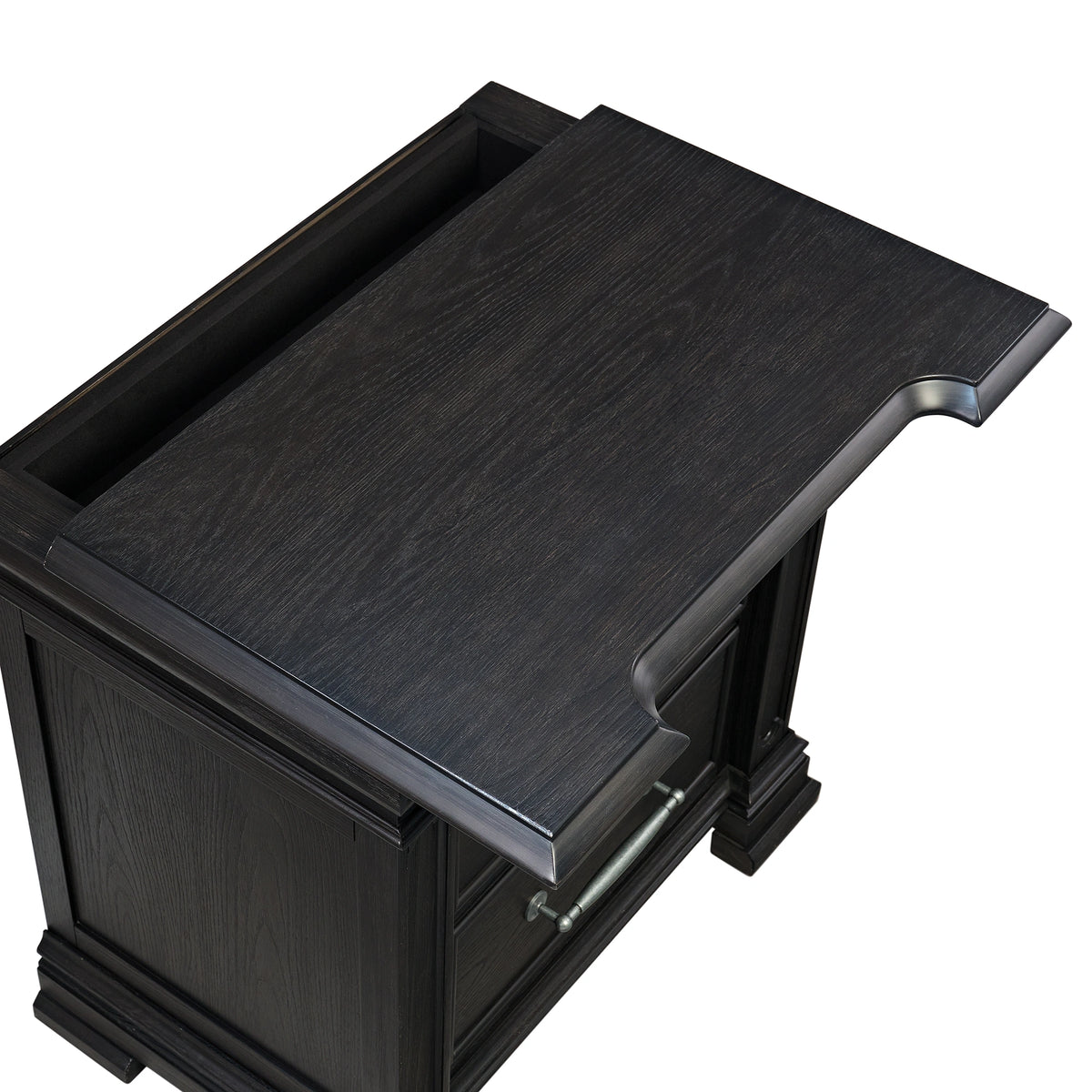 Kings Court 3-Drawer Nightstand (Sliding Top)