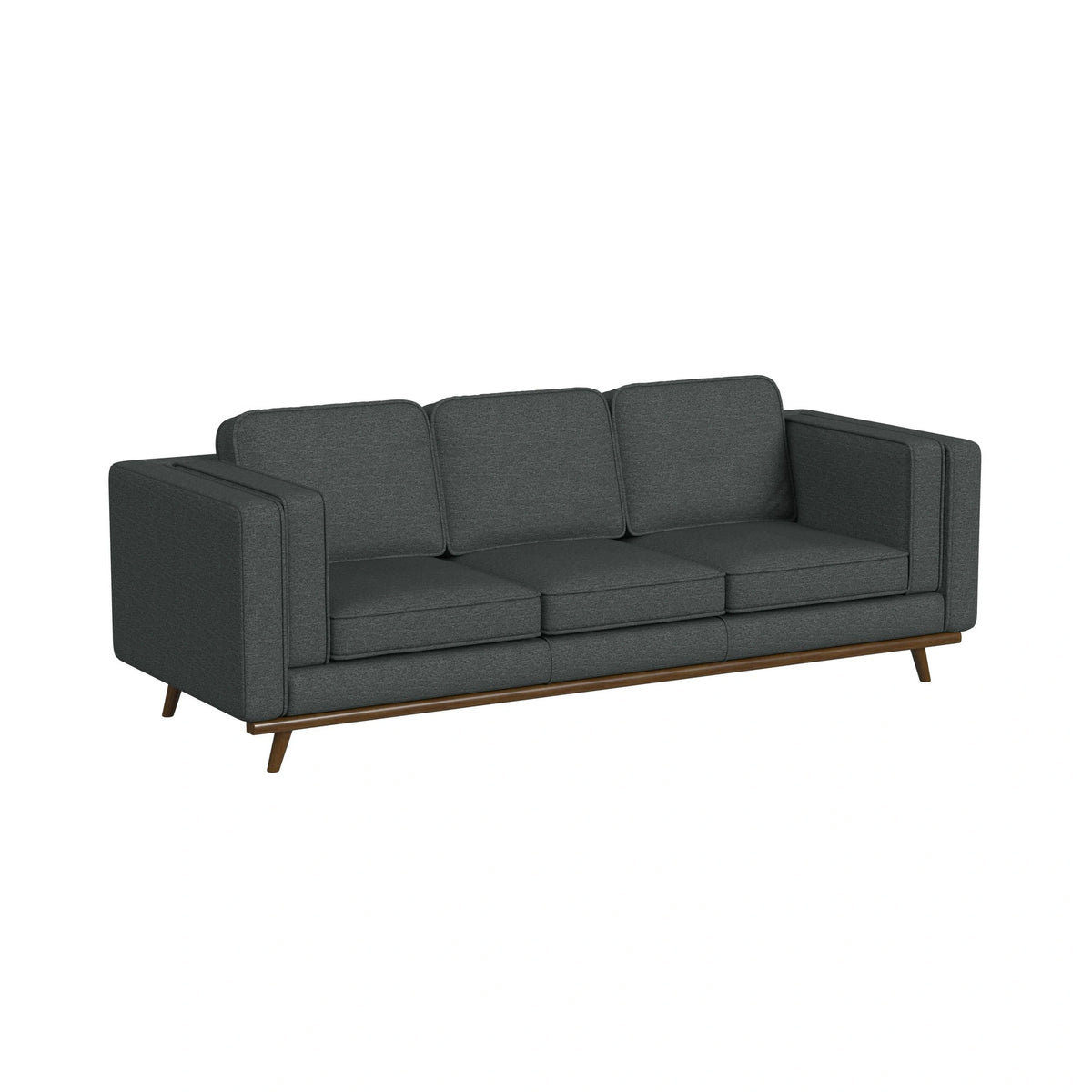 Venus Sofa with Cherry Finished Wooden Front