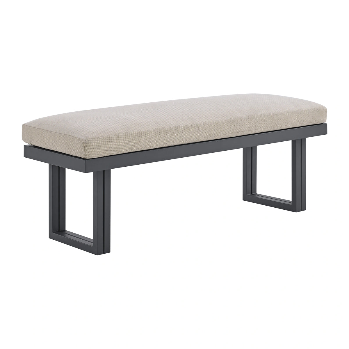 Playa Standard Height Dining Set in Dark Grey-Table and Four Chairs