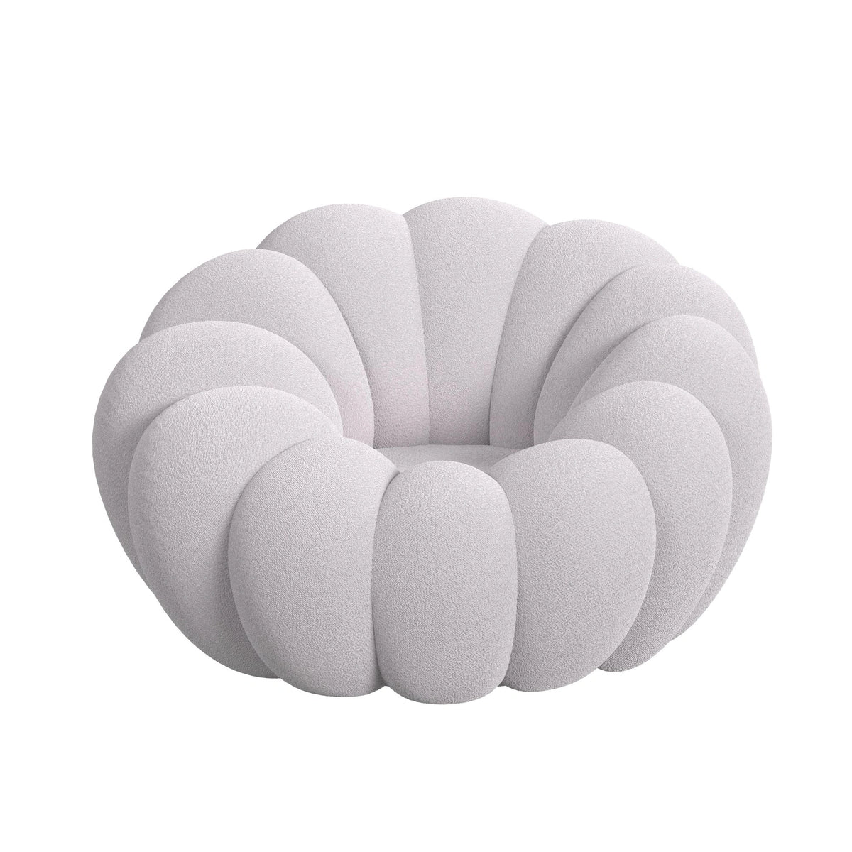 Bubble Swivel Chair and Ottoman