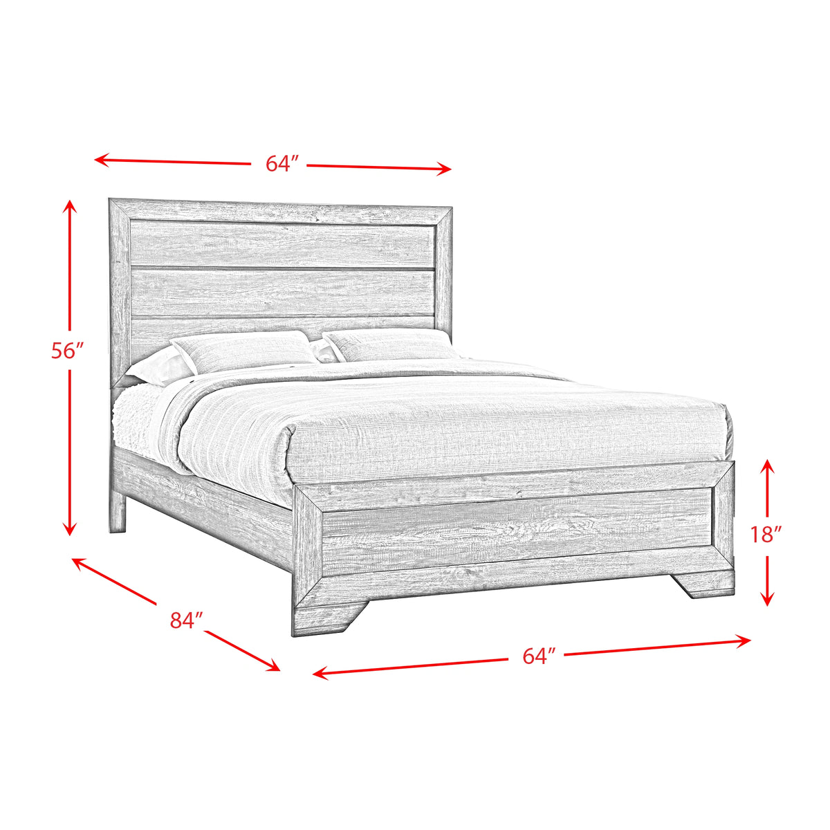Nathan Panel Bedroom Set