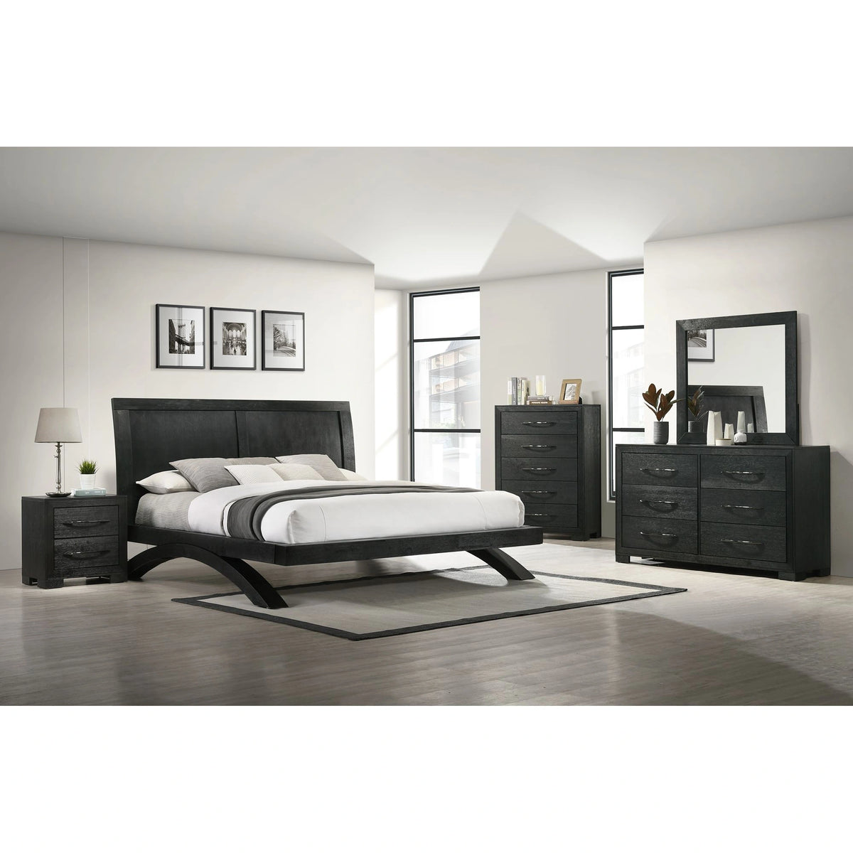 Allan Chest & Dresser in Black