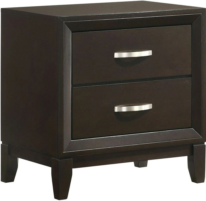 Beaumont Youth Nightstand in Merlot - Jack’s Furniture and More (Laredo, TX)