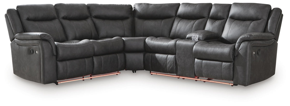 Sultan Meadow Reclining Sectional - Jack’s Furniture and More (Laredo, TX)