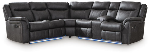 Sultan Meadow Reclining Sectional - Jack’s Furniture and More (Laredo, TX)