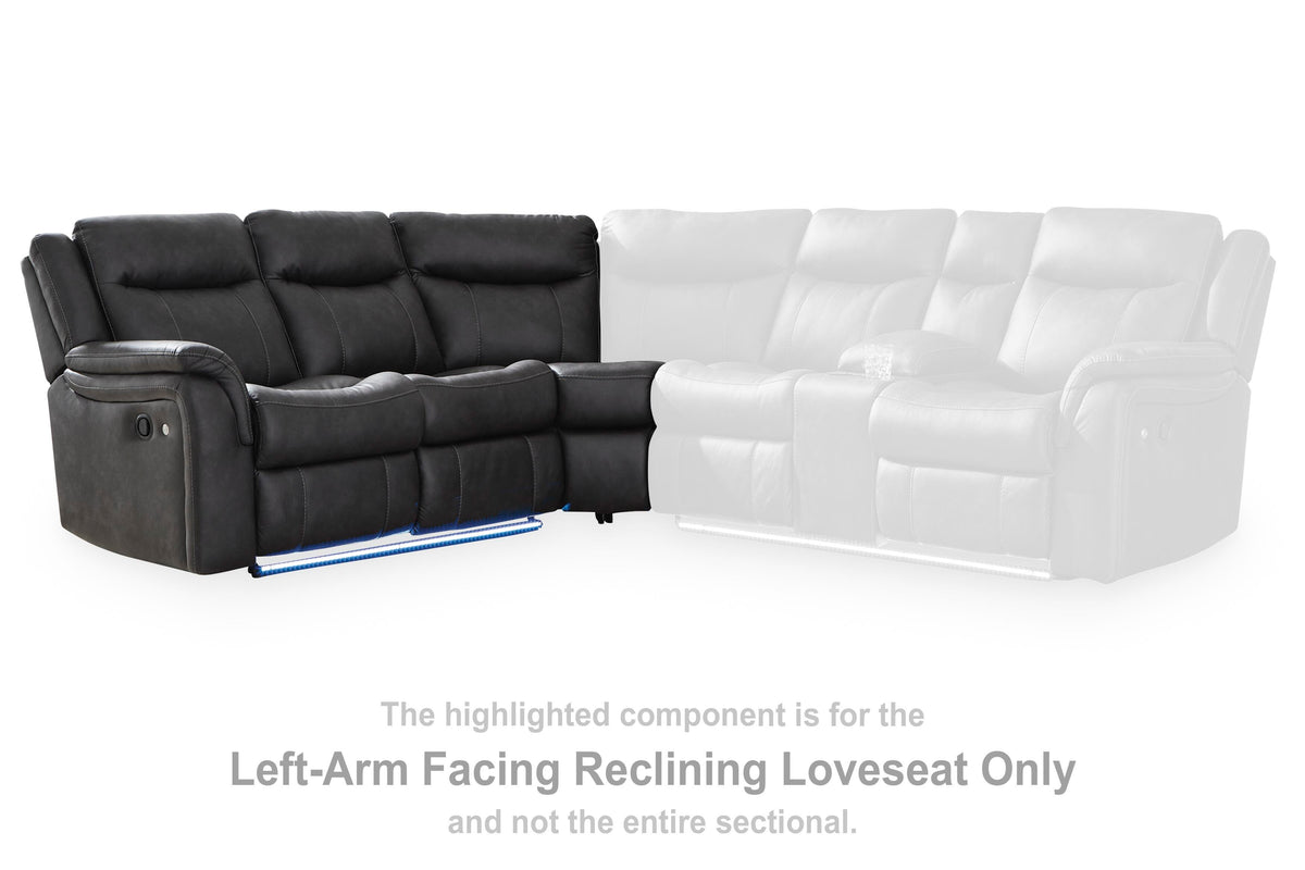 Sultan Meadow Reclining Sectional - Jack’s Furniture and More (Laredo, TX)