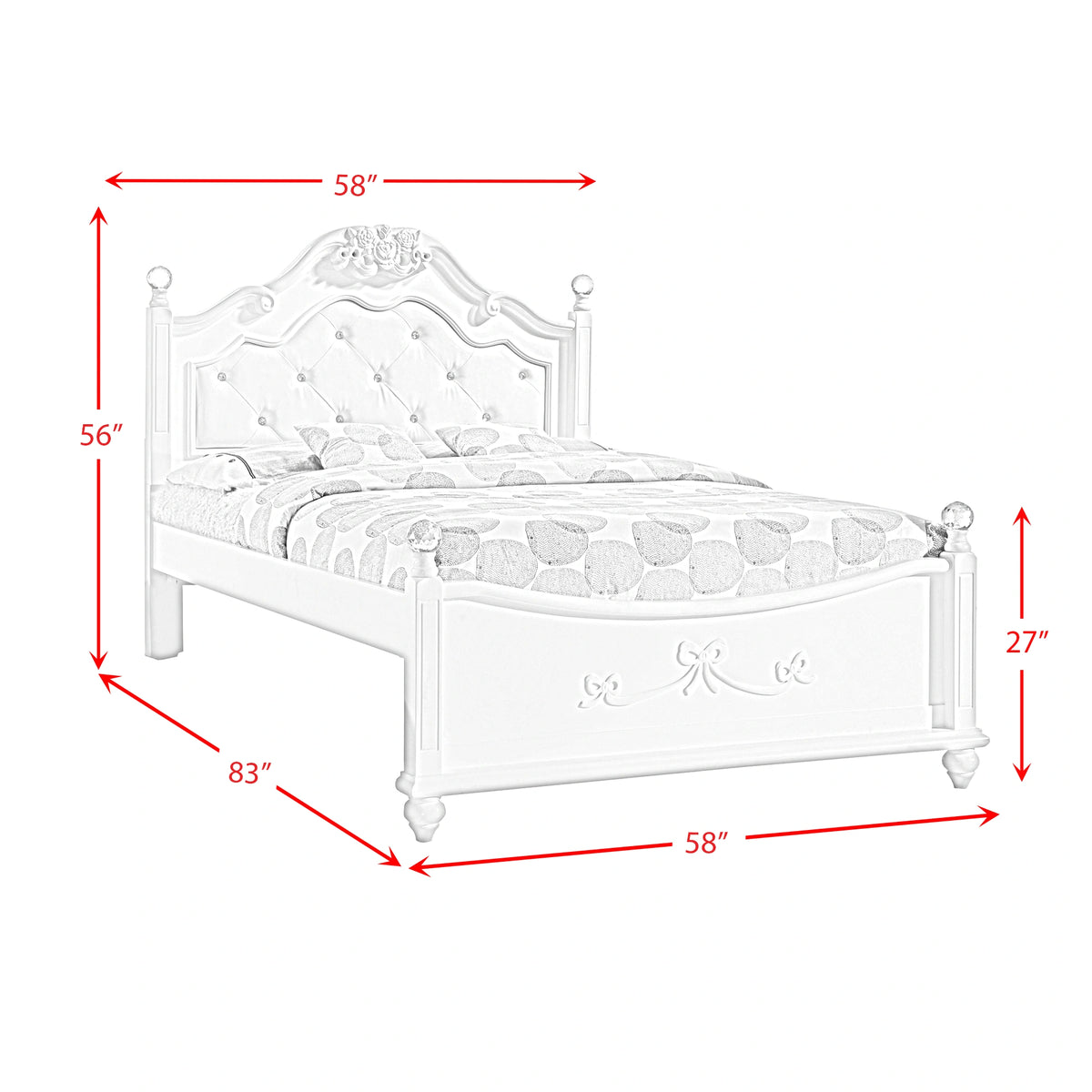 Alana Platform Bed w/ Storage Trundle
