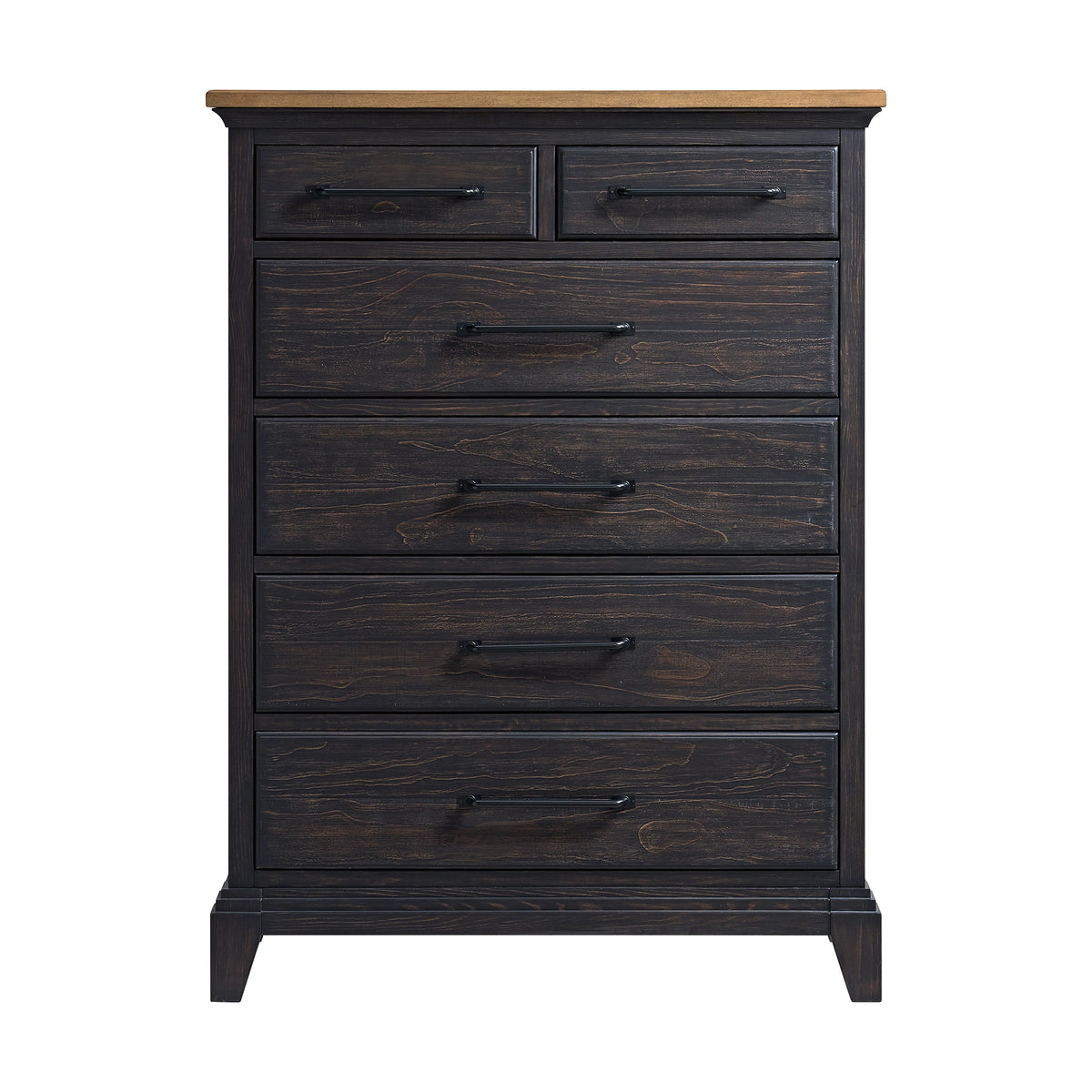 Montrose Chest in Espresso & Brown