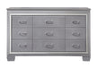 Crown Mark Furniture Lillian Dresser in Silver image