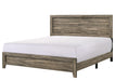 Crown Mark Millie King Panel Bed in Grey image