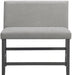 Seneca Counter Height Dining Bench with Back in Grey - Jack’s Furniture and More (Laredo, TX)