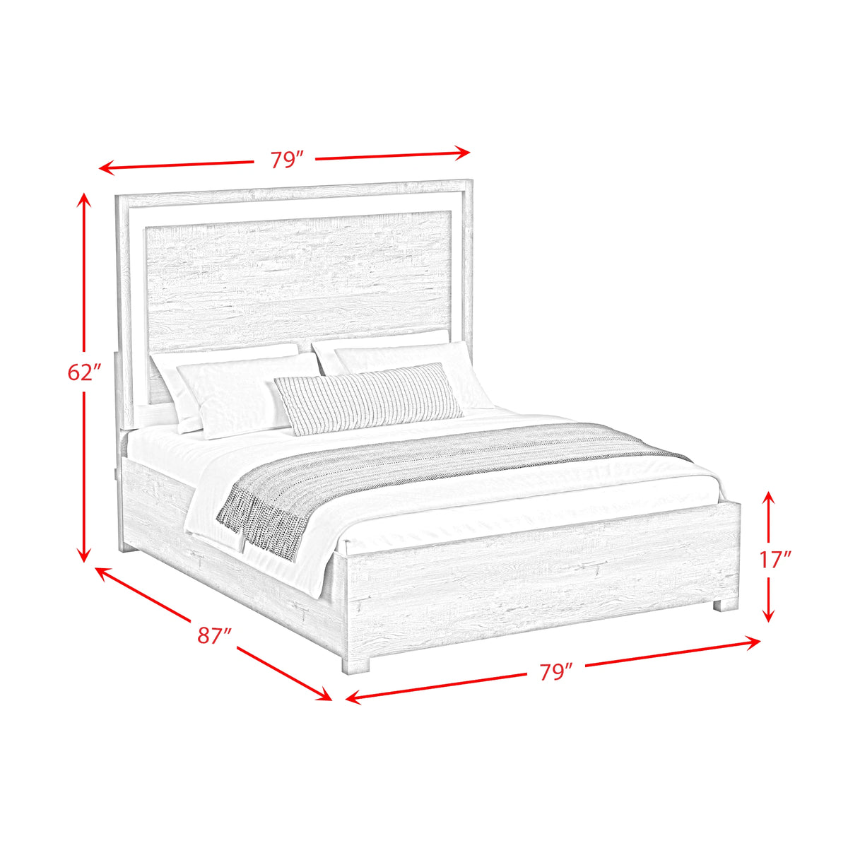 San Matteo Bed with LED