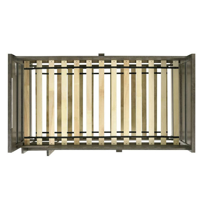 Wade Twin over Twin Bunk Bed in Gray - Jack’s Furniture and More (Laredo, TX)