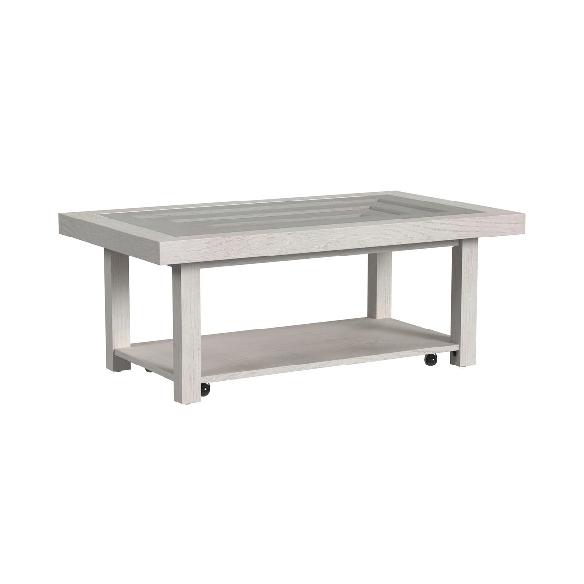 Avalanche Coffee Table in Antique White