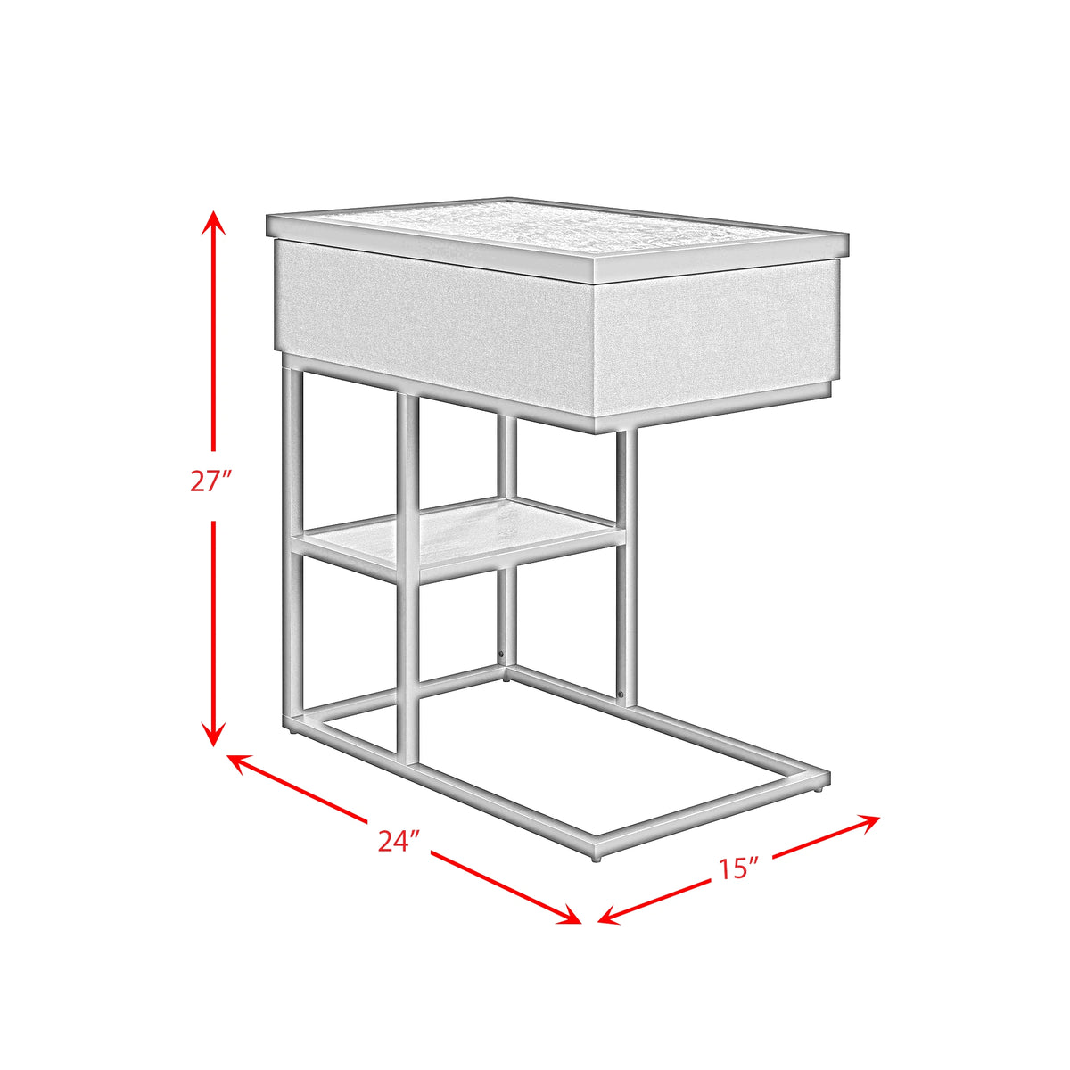 Halo Smart C-Table in Black