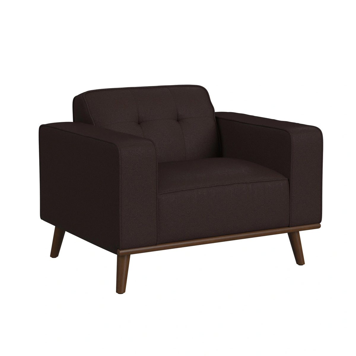Destiny Living Room Set in Pebble Brown