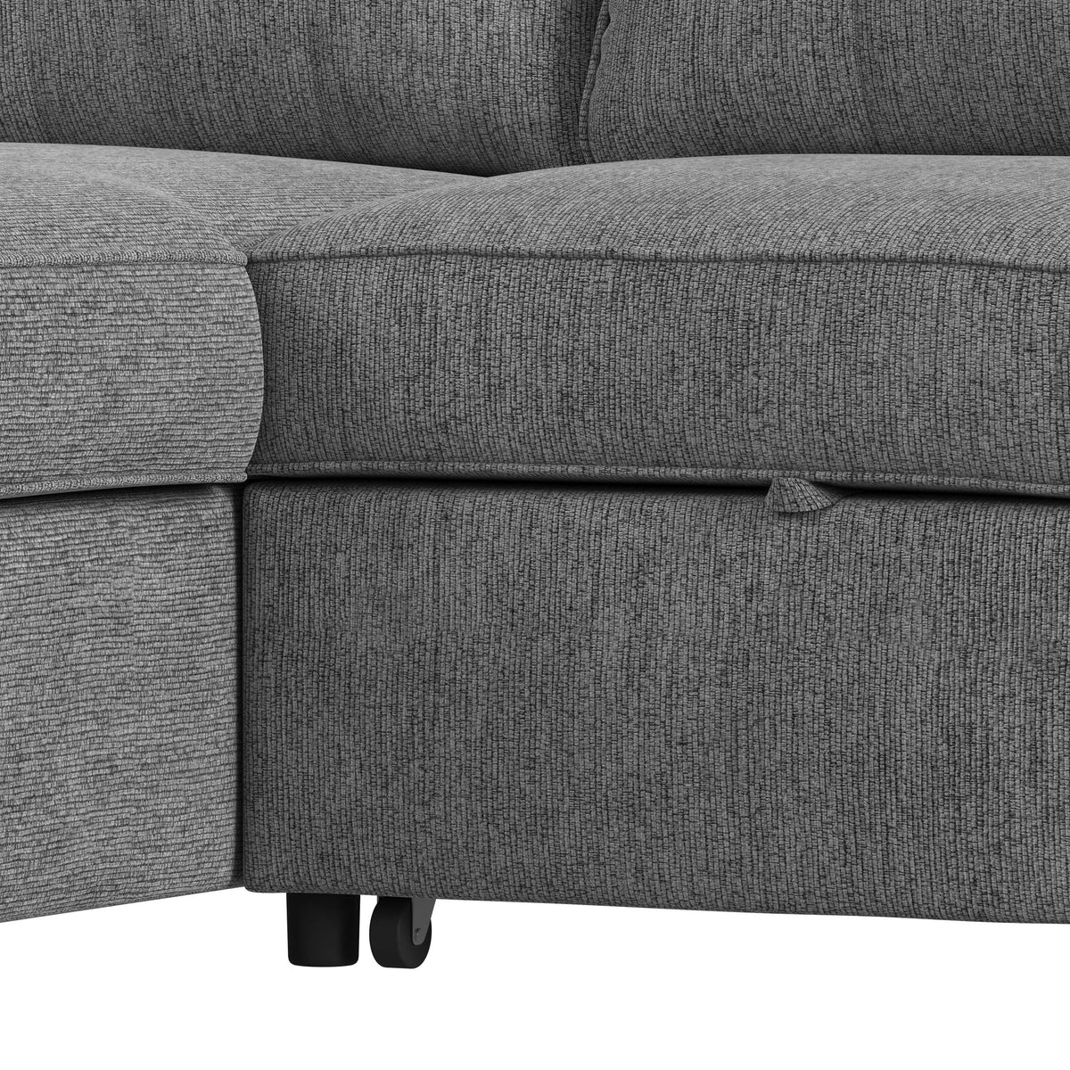 Homer 2PC Sectional Set in Clementine Grey