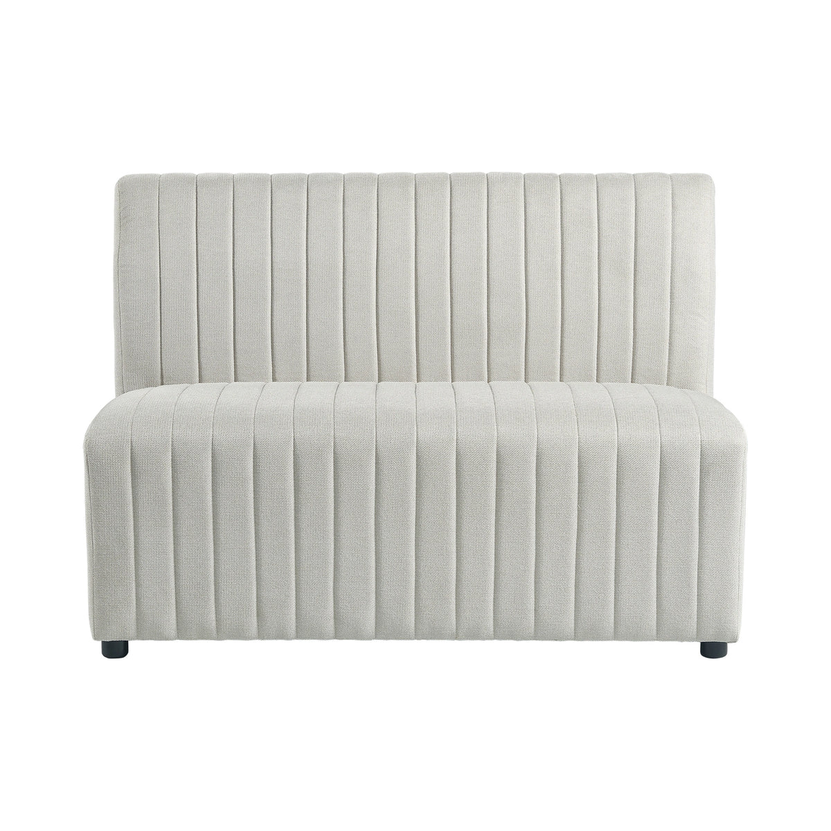 Jemma Upholstered Bench in Beige Linen