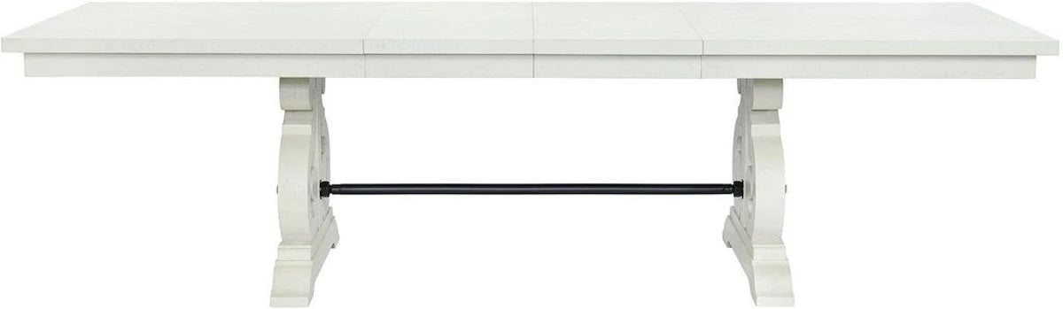 Stone Dining Table in White DST700DTC - Jack’s Furniture and More (Laredo, TX)