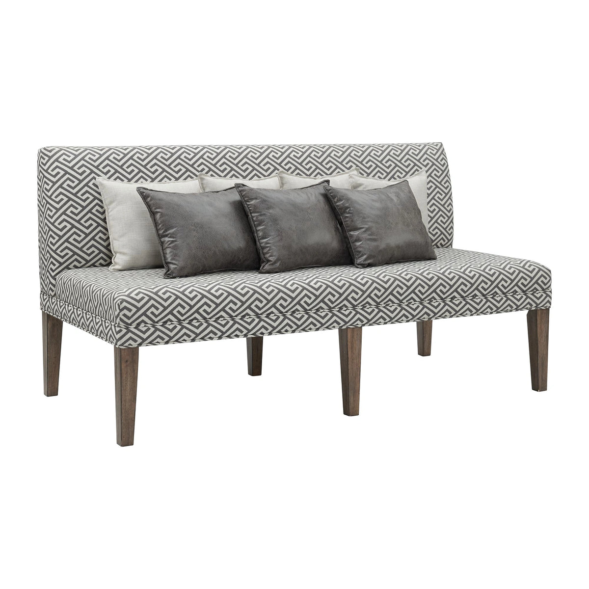 Gramercy 6PC Dining Set-Table, Four Chairs and Settee