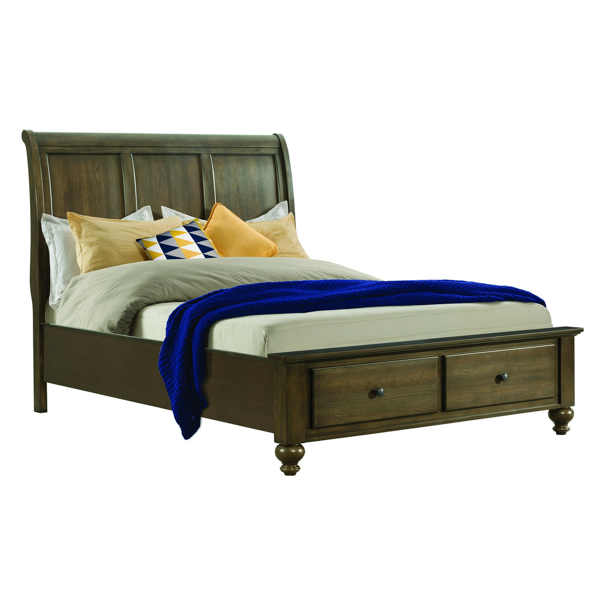 Chatham Queen 2-Drawer Storage Bed
