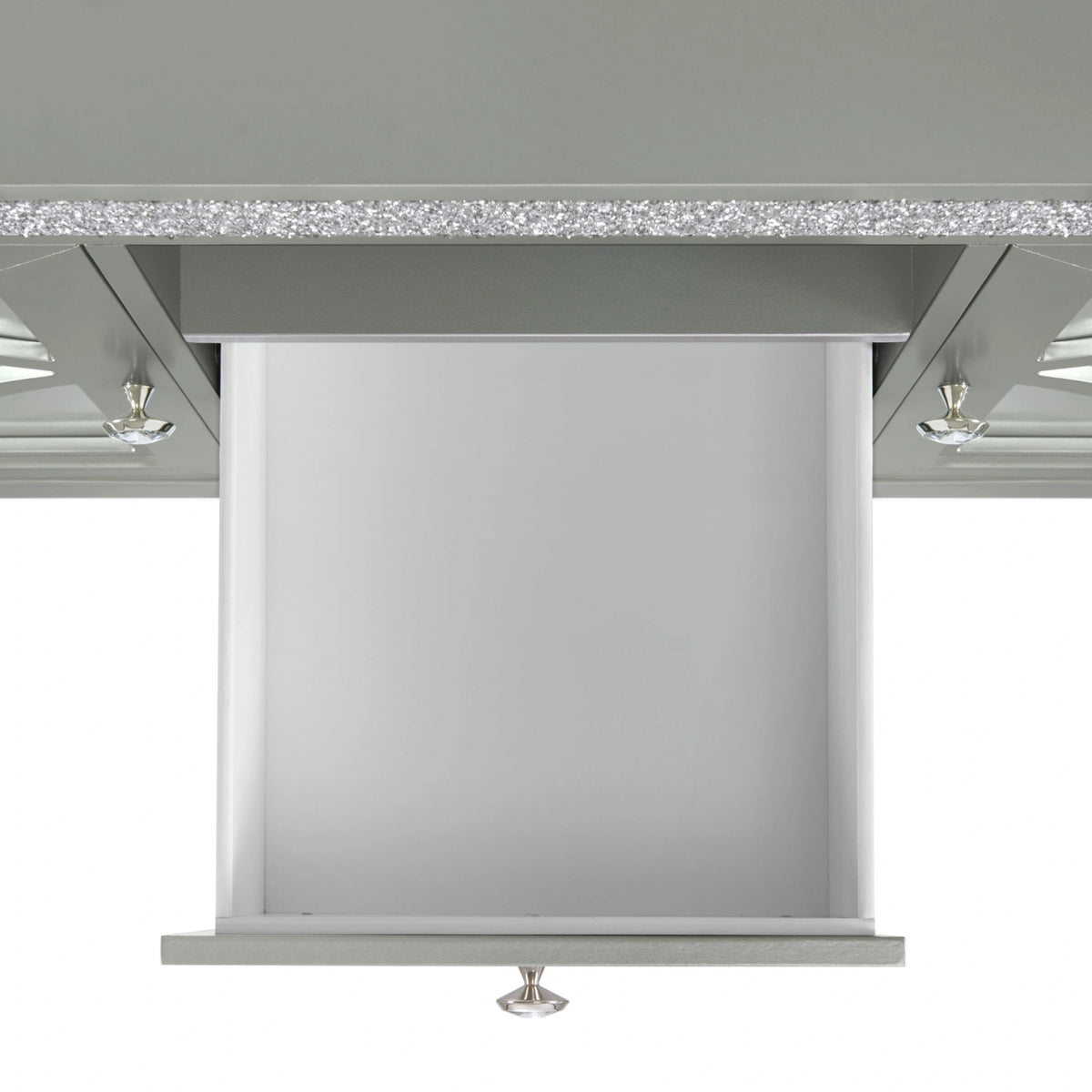 Avril 60" TV Stand in Silver