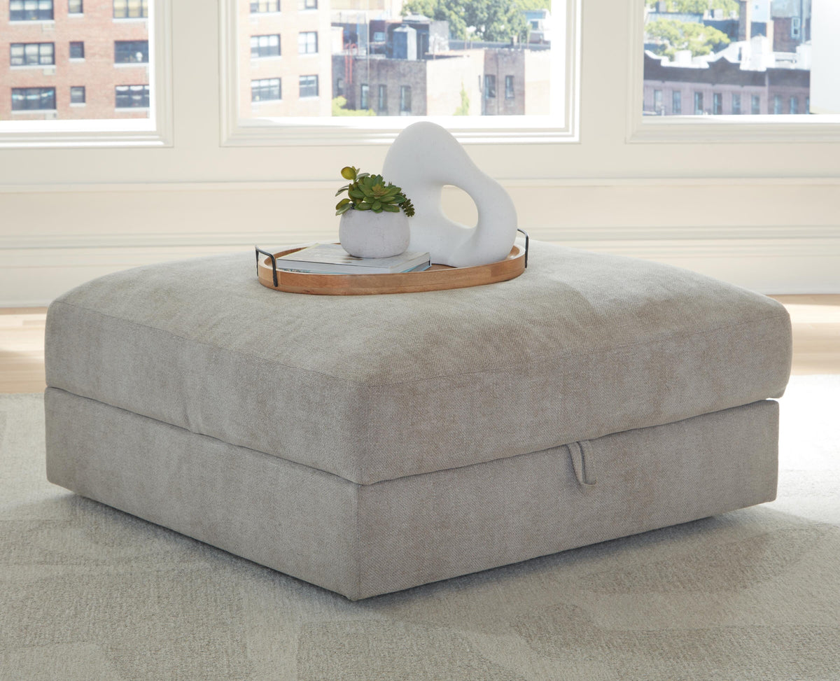 Aslan Court Ottoman With Storage - Jack’s Furniture and More (Laredo, TX)