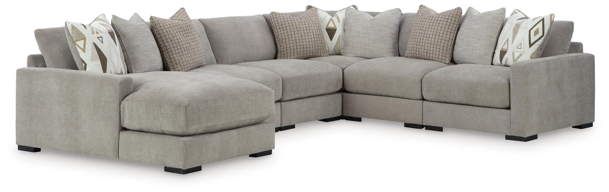 Aslan Court Sectional with Chaise - Jack’s Furniture and More (Laredo, TX)