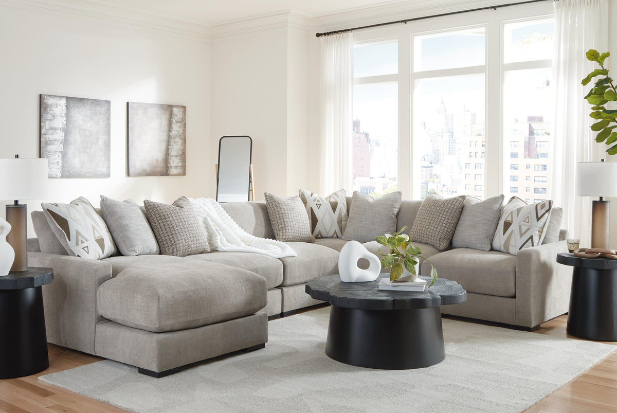 Aslan Court Sectional with Chaise - Jack’s Furniture and More (Laredo, TX)