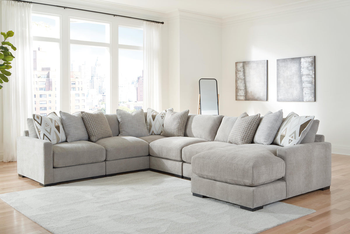 Aslan Court Sectional with Chaise - Jack’s Furniture and More (Laredo, TX)