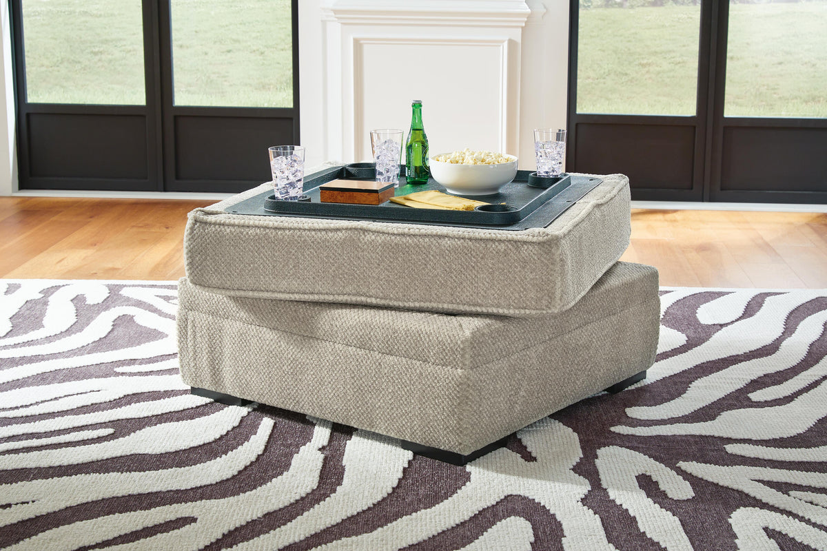 Calnita Ottoman With Storage - Jack’s Furniture and More (Laredo, TX)