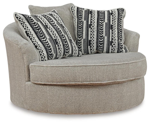 Calnita Oversized Swivel Accent Chair - Jack’s Furniture and More (Laredo, TX)