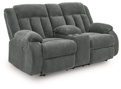 Observation Power Reclining Loveseat with Console - Jack’s Furniture and More (Laredo, TX)