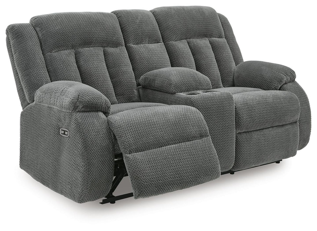 Observation Power Reclining Loveseat with Console - Jack’s Furniture and More (Laredo, TX)