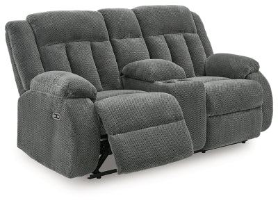 Observation Power Reclining Loveseat with Console - Jack’s Furniture and More (Laredo, TX)