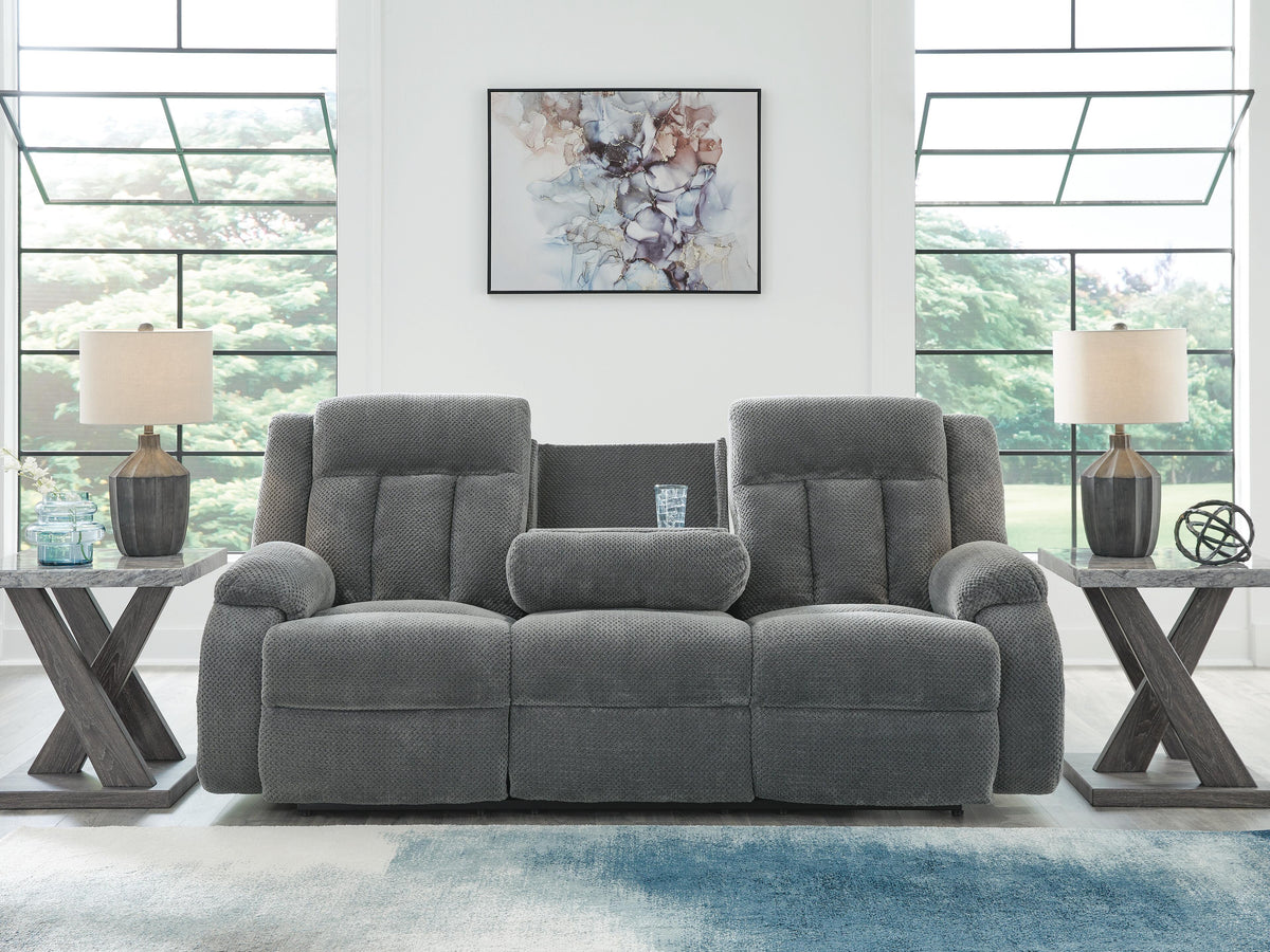 Observation Power Reclining Sofa with Drop Down Table - Jack’s Furniture and More (Laredo, TX)