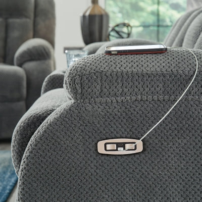 Observation Power Reclining Loveseat with Console - Jack’s Furniture and More (Laredo, TX)