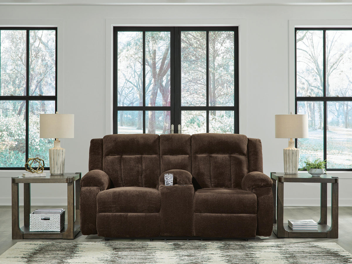 Observation Power Reclining Loveseat with Console - Jack’s Furniture and More (Laredo, TX)