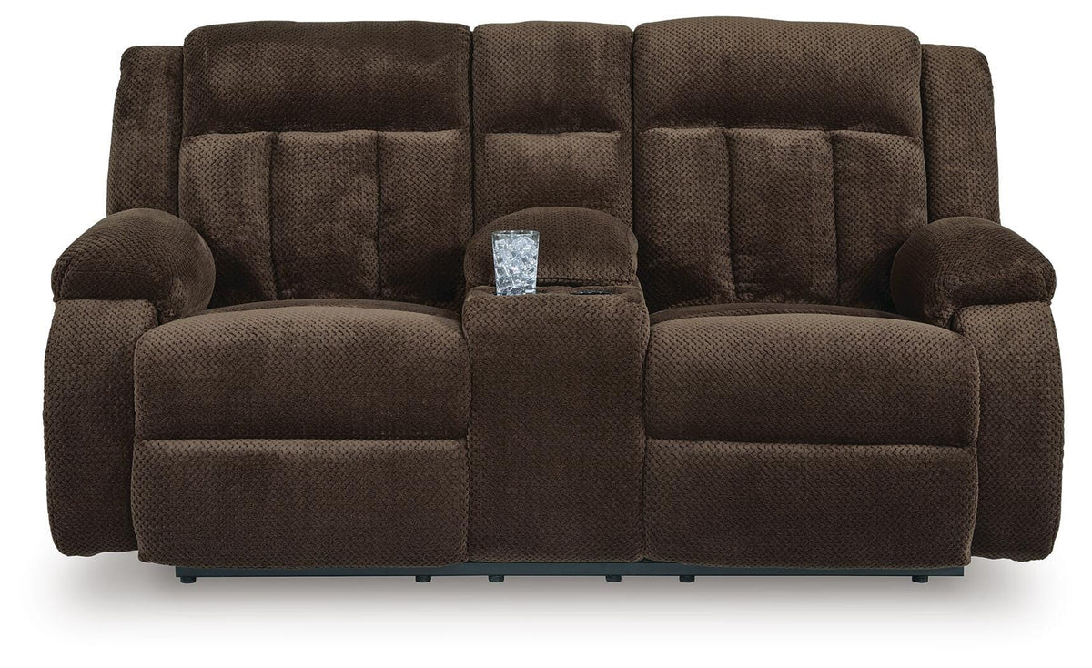 Observation Power Reclining Loveseat with Console - Jack’s Furniture and More (Laredo, TX)