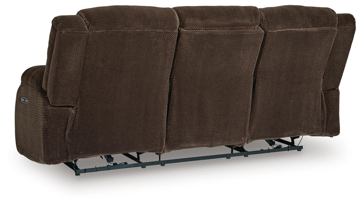 Observation Power Reclining Sofa with Drop Down Table - Jack’s Furniture and More (Laredo, TX)